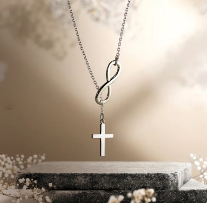 Infinity Cross Necklace