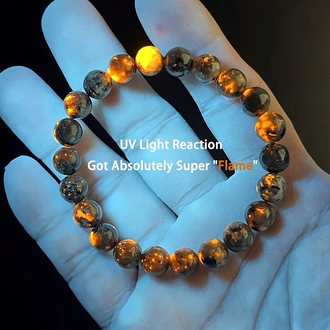 Glow Fire Stone Bracelet