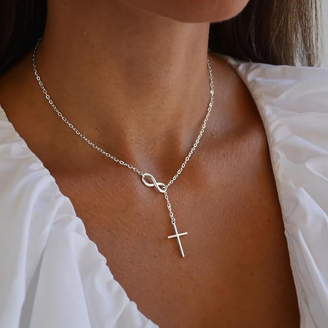 Infinity Cross Necklace