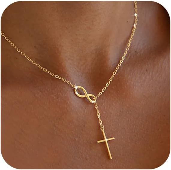 Infinity Cross Necklace